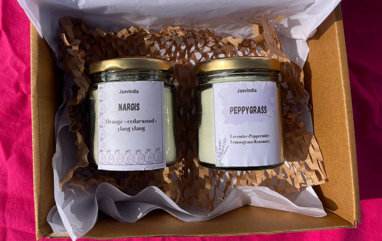 Valentine Gift Combo 1 - 2 Jar Candles