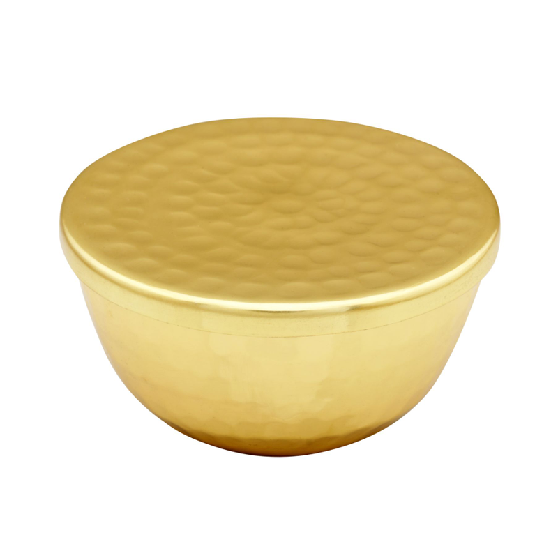 Scented Candle Gold Hammer - Bowl/Lid